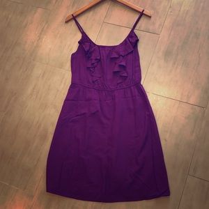 Purple Lightweight Casual Dress